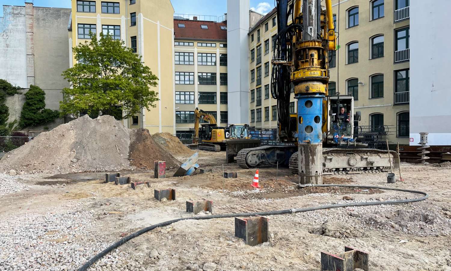 Herstellung Großbohrpfähle Berlin